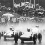 Formula Vau start in the rain 1965